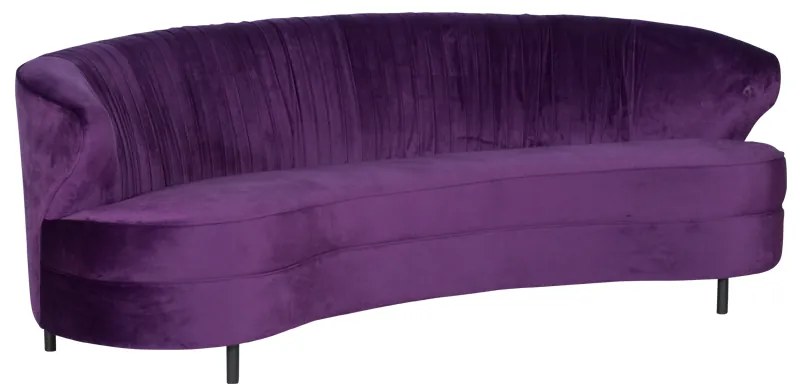 Триместно канапе MIA - лилаво HLR