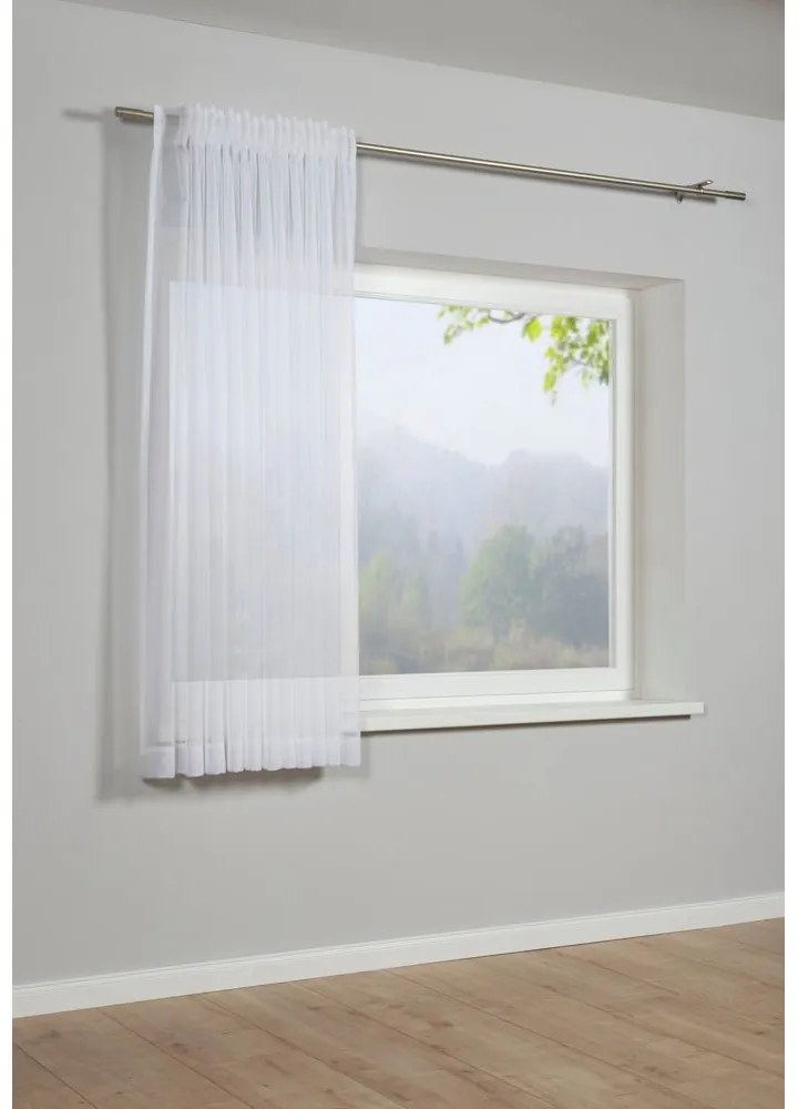 Бяла завеса 175x450 cm Voile Uni - Gardinia