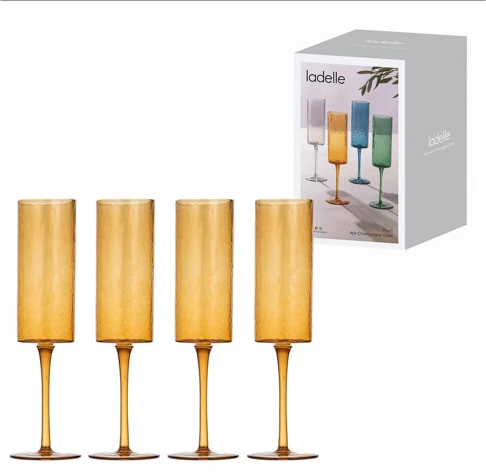 Чаши за шампанско в комплект от 4 бр. 310 ml Flynn – Ladelle