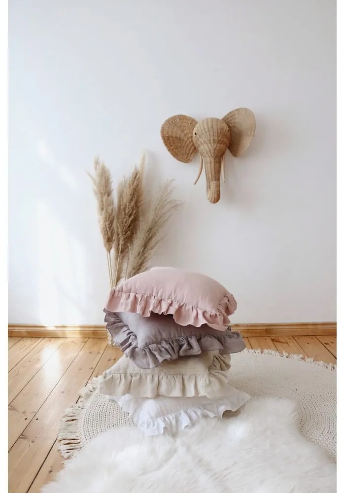 Бебешка калъфка за възглавница White Frill - Moi Mili