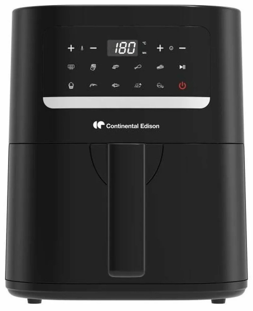 въздушен фритюрник Continental Edison Черен 1400 W 4,5 L