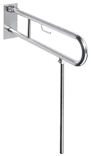 Дръжка 10x25 см неръждаема стомана/сребриста