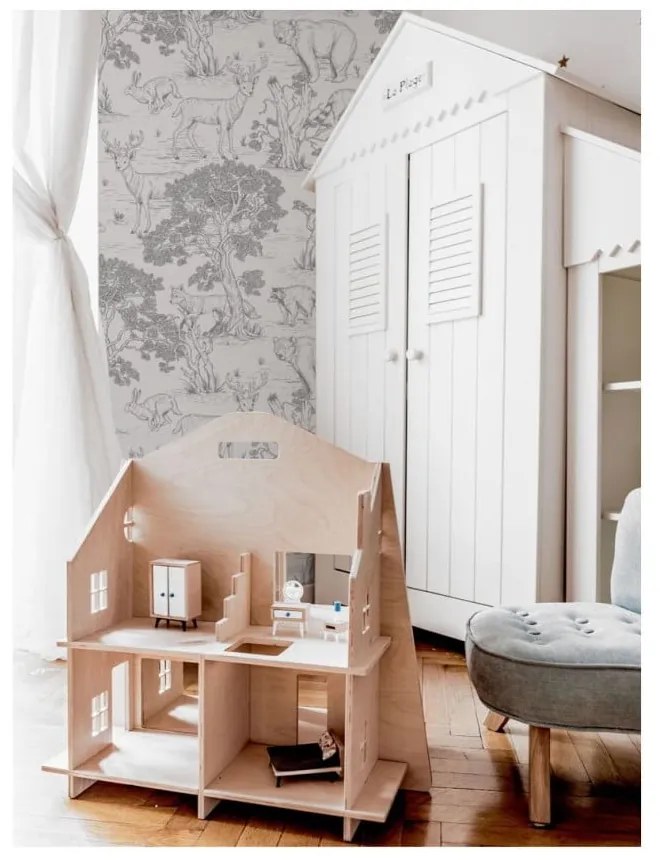 Хартиен детски тапет 100 cm x 280 cm Animals – Dekornik