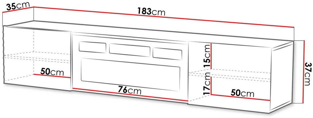 TV шкаф Tula-Leuko