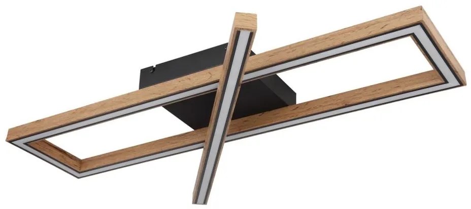 Globo 67287D1 - LED таванно осветително тяло MANDERA LED/36W/230V кафяво