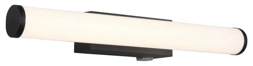 Матово черно LED осветление за стена (дължина 40 см) Mattimo - Trio