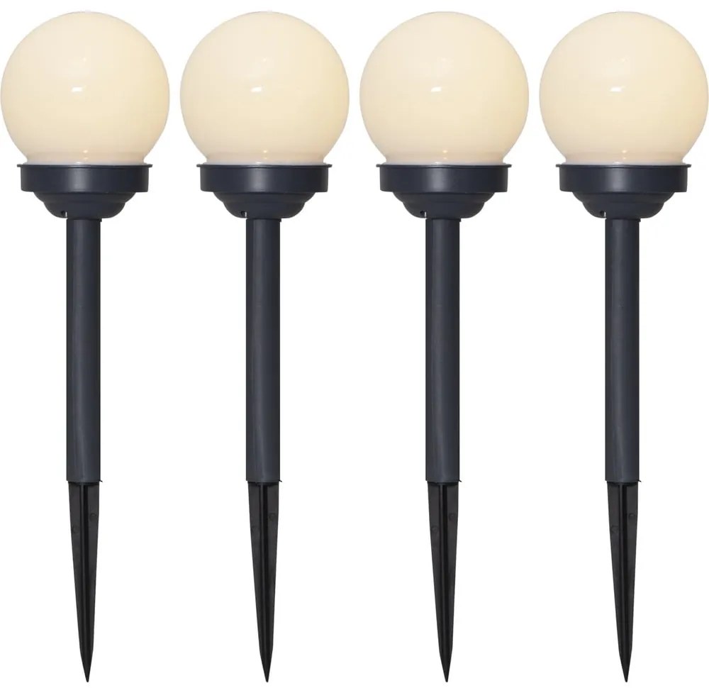 Комплект от 4 външни слънчеви лампи, височина 27 см Globus - Star Trading