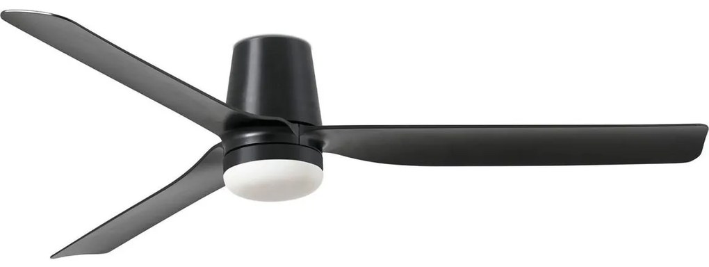 FARO 33830WT-1TW-LED Димируем вентилатор PUNT TUB M LED/18W/230V черен Ø 132 см WT + д.у.
