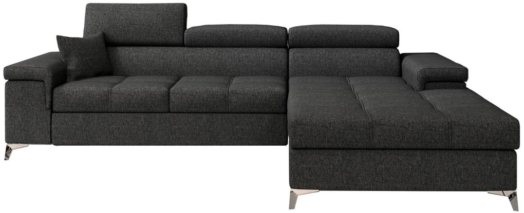 Ъглов диван Osby-Right-Gray Dark