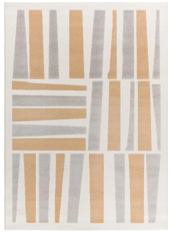 Килим в светлосив и кремав цвят 160x230 cm Flora – Universal