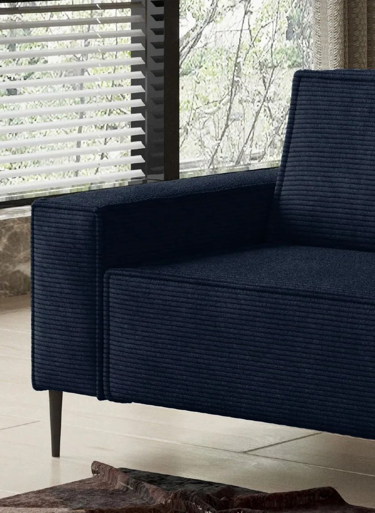 Диван Мартин двуместен-Тъмно Син