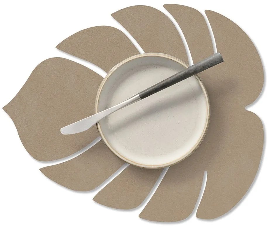 Подложка за хранене от еко кожа 22x26 cm Monstera Leaf Nupo – LIND DNA