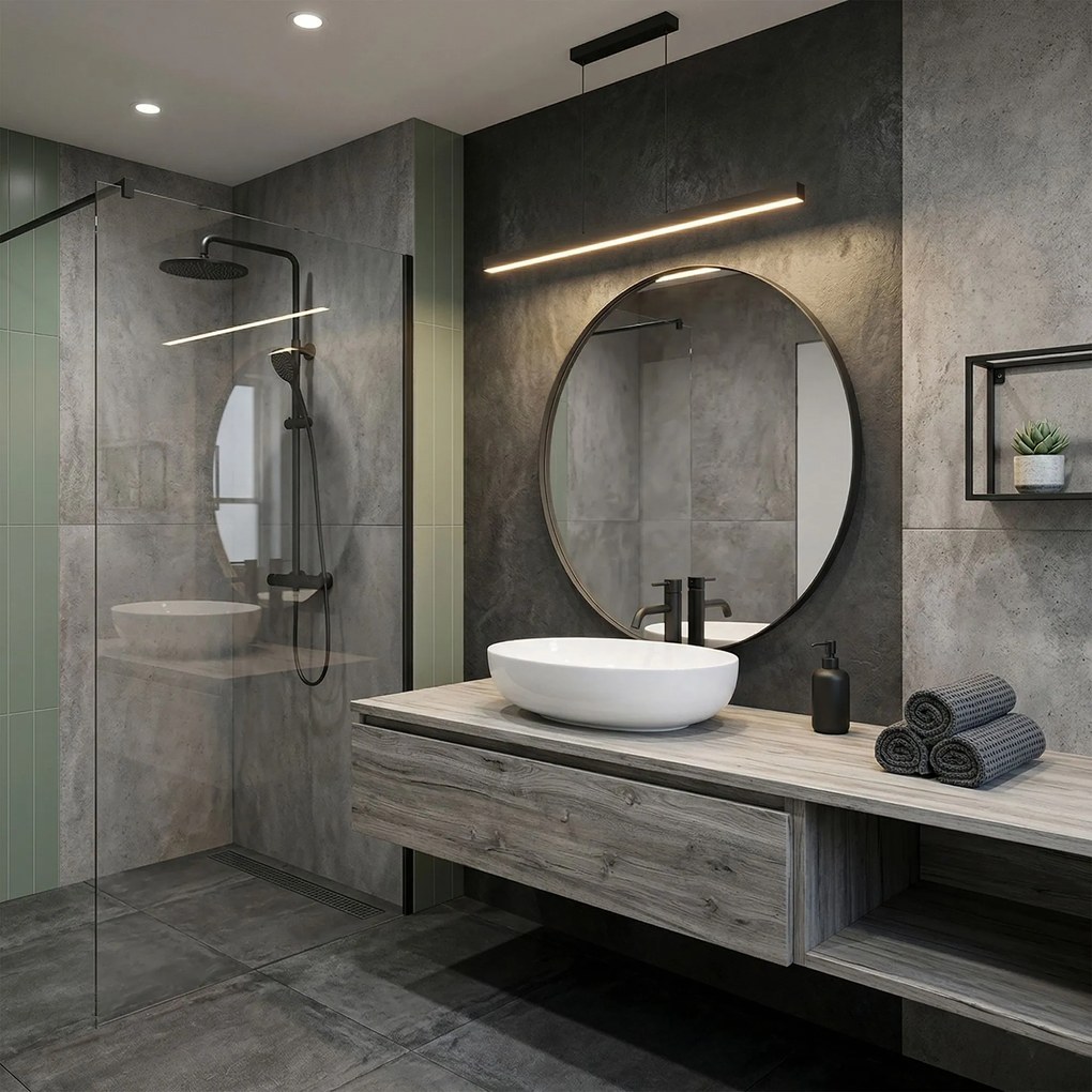 Умивалник за плот Rea Carola Slim