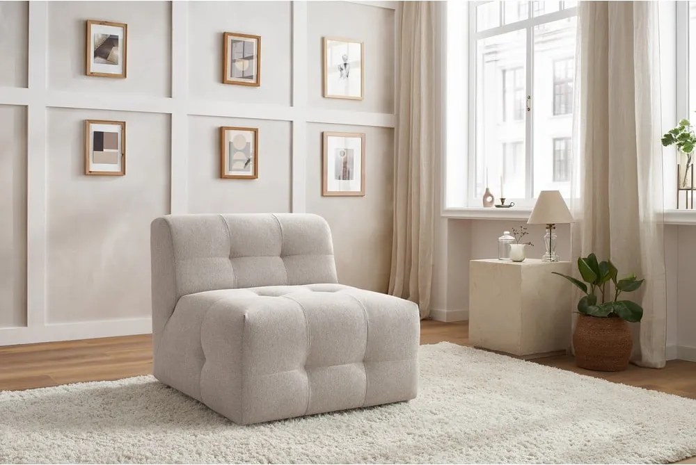 Бежов модул за диван Kleber - Bobochic Paris