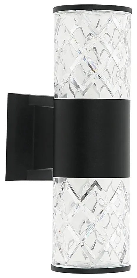 Prezent 12101 - Външно стенно осветително тяло EVEN 2xE27/40W/230V IP54