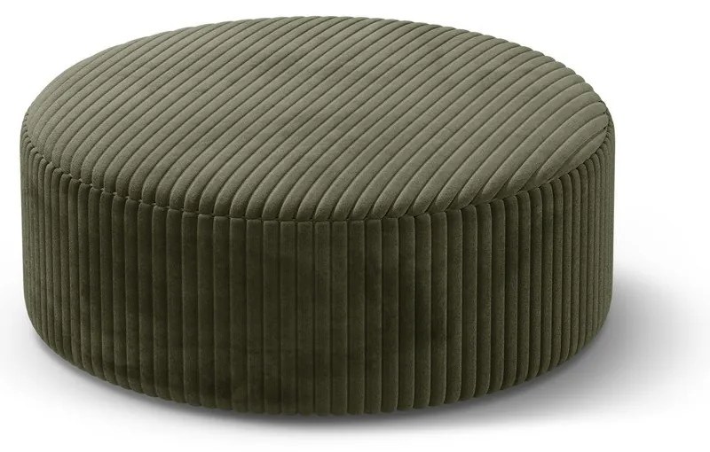 Зелена табуретка от рипсено кадифе Dia – Micadoni