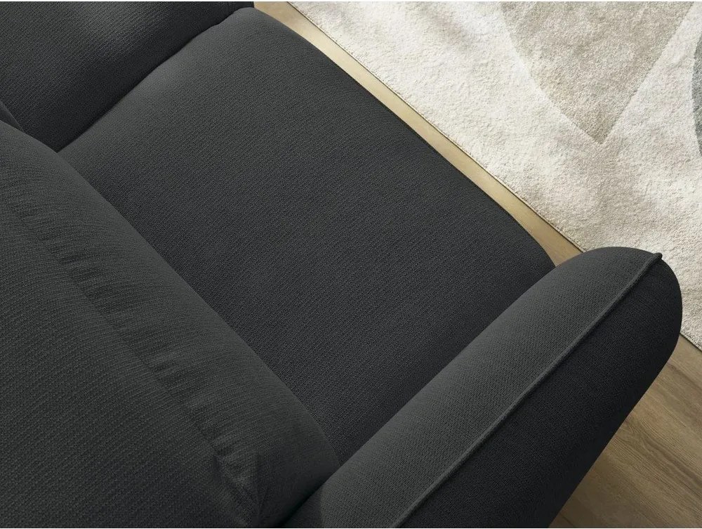 Черен диван 236 cm Achille – Bobochic Paris