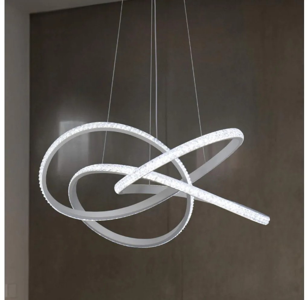 LED димируем полилей на кабел LED/95W/230V 3000-6500K Ø 57 см + дистанционно управление