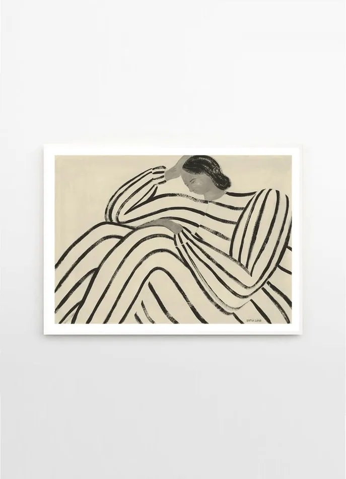 Постер 70x50 cm Waiting – Sofia Lind – The Poster Club