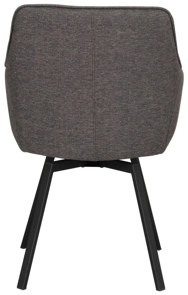 Сиви тапицирани трапезни столове в комплект 2 бр. Alison – Rowico
