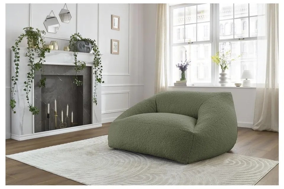 Зелен пуф Lilibet – Bobochic Paris