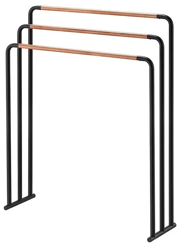 Черна стойка за кърпи Plane - YAMAZAKI