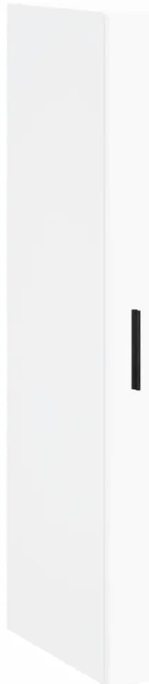 828870 vidaXL Стенен шкаф бял гланц 34,5x34x90 см