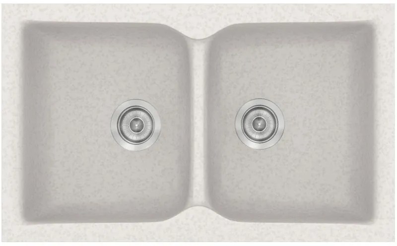 Мивка Sanitec 322-Metallic Ice