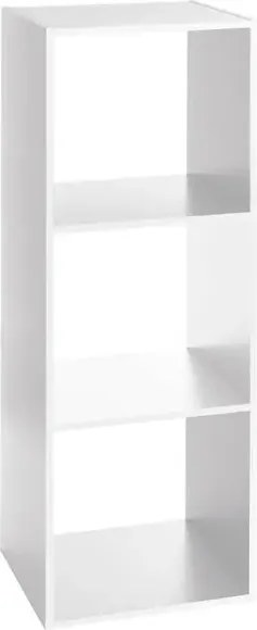 Рафт 5five Mix'n Modul, 3 отделения, MDF, 35x32x101 cm - Сив