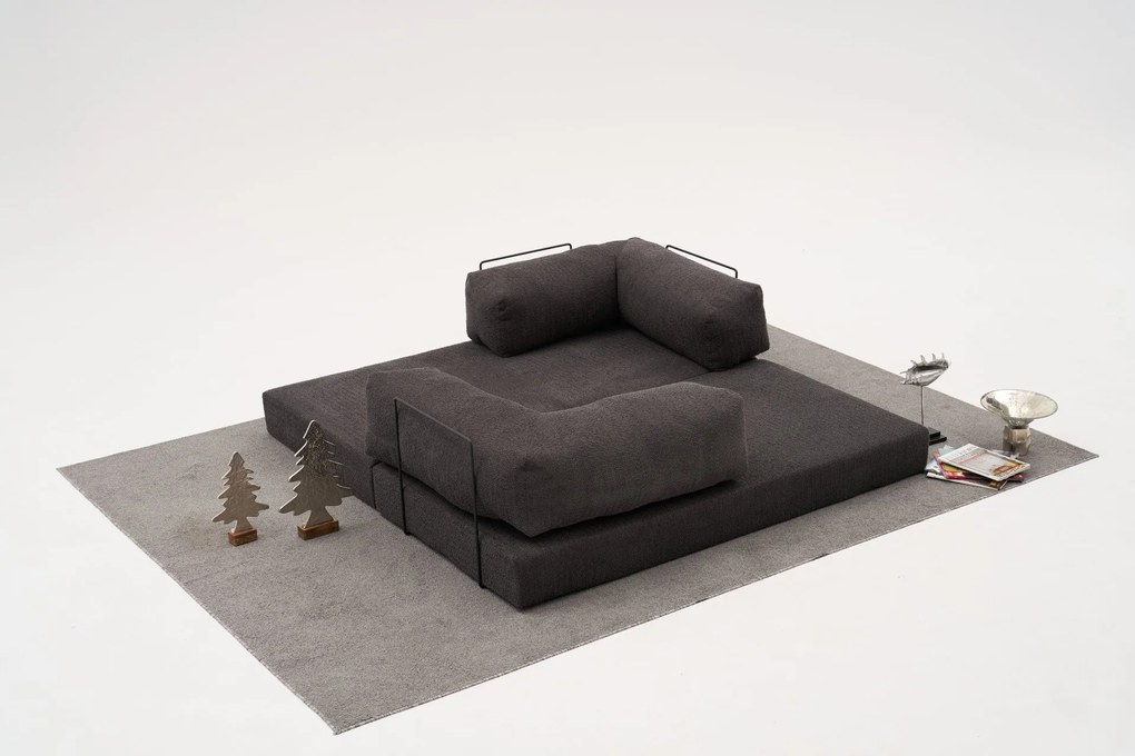 Троен диван Comfort, цвят Антрацит