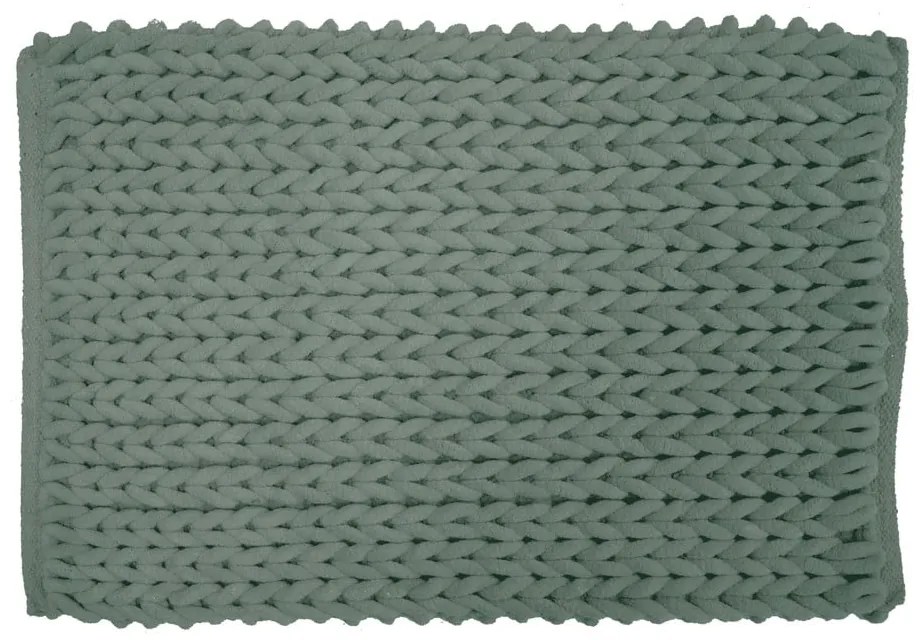 Зелен килим за баня 50x80 cm Ariel – douceur d'intérieur