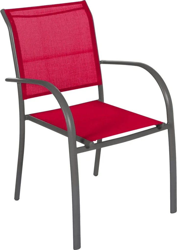 Градински стол Hesperide Piazza, Червен