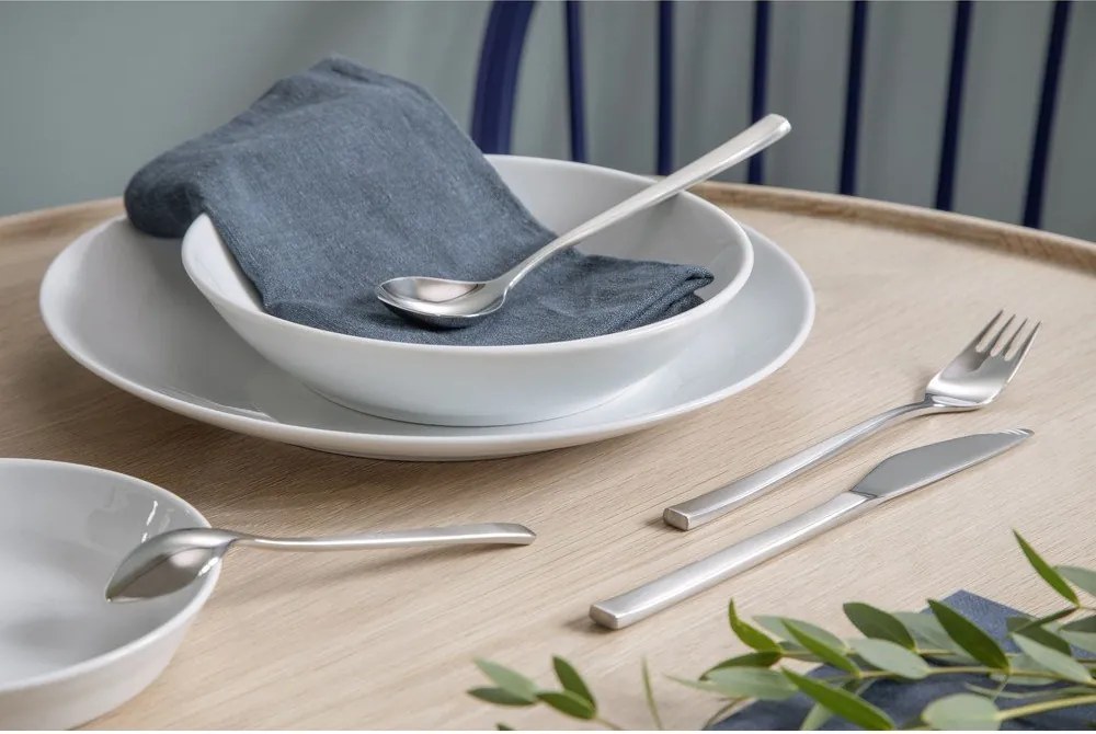 Прибори за хранене от неръждаема стомана в сребрист цвят 16 бр. Fuga – Gense