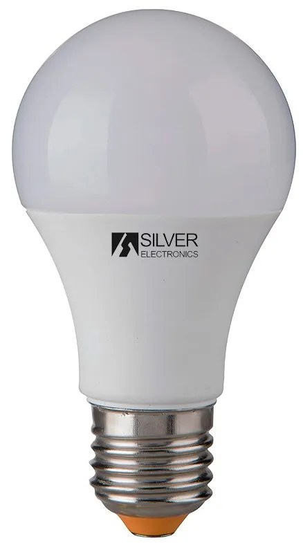 Сферична LED крушка за лампа Silver Electronics 980927 E27 10W Топла светлина - 3000K