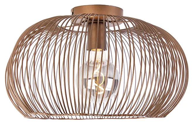 Индустриален плафон мед 40 см - Finn