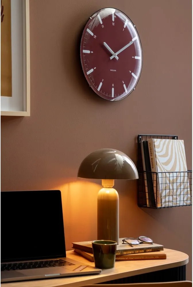 Кафява настолна лампа (височина 35 cm) Aente – Leitmotiv