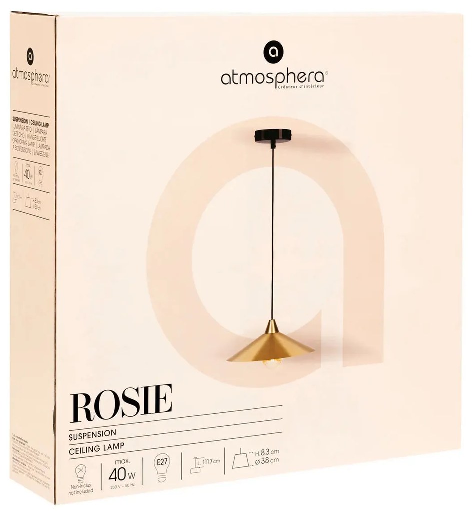 Пендел atmosphera Rosie, 38 cm, Златист метал