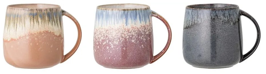 Глинени чаши в комплект 3 бр. 460 ml Cloe – Bloomingville