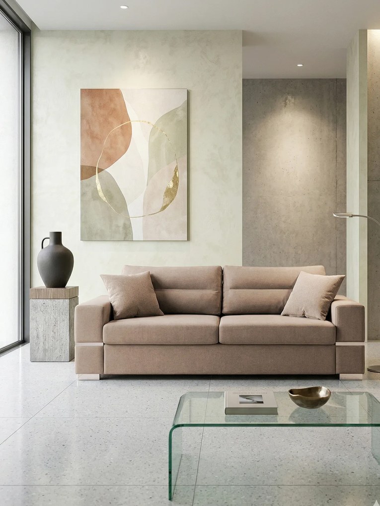 Диван "Fenia" Двуместен-145ш 90д см.-Бежово