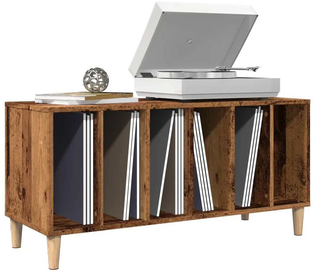 857167 vidaXL Шкаф за грамофонни плочи, 100x38x48 см, инженерно дърво