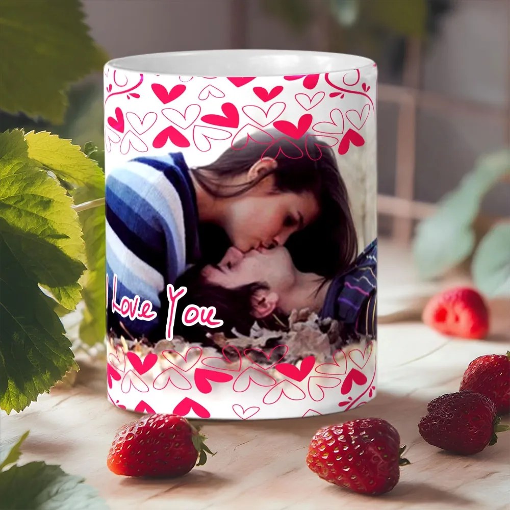 Чаша със снимка - I Love You