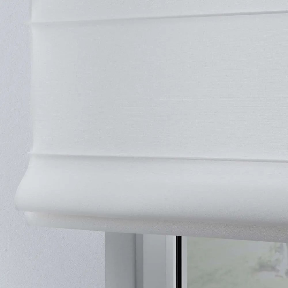 Бяла римска щора 170x160 cm Happiness - Yellow Tipi