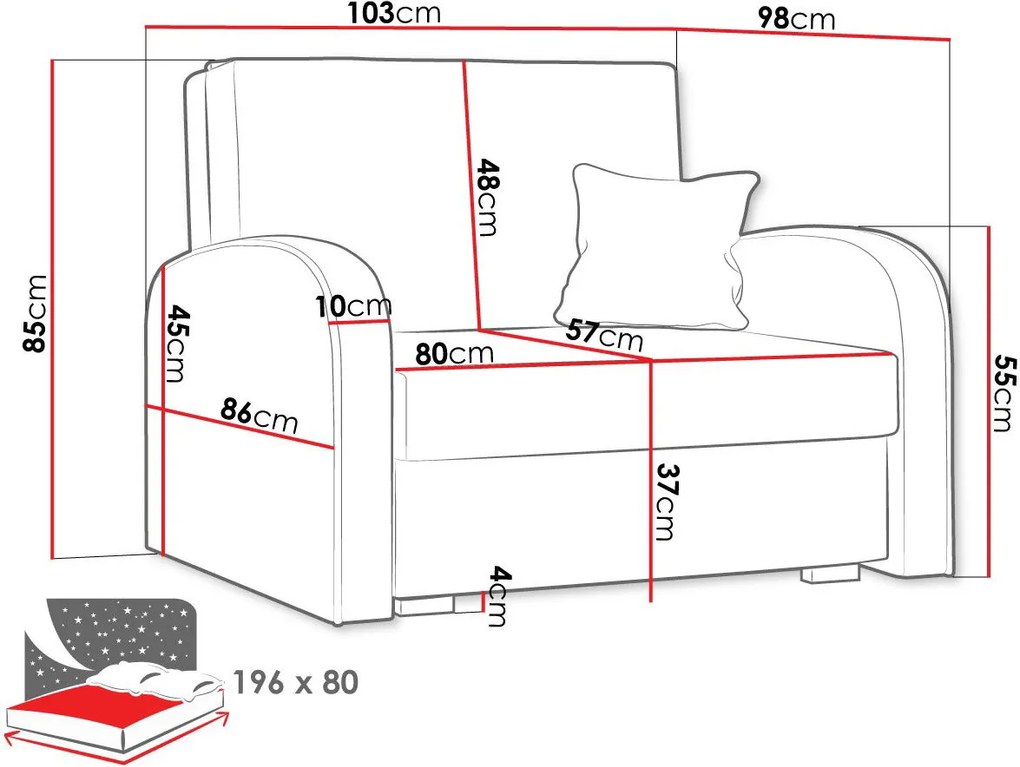 Фотьойл - легло Viva Soft I-Mpez