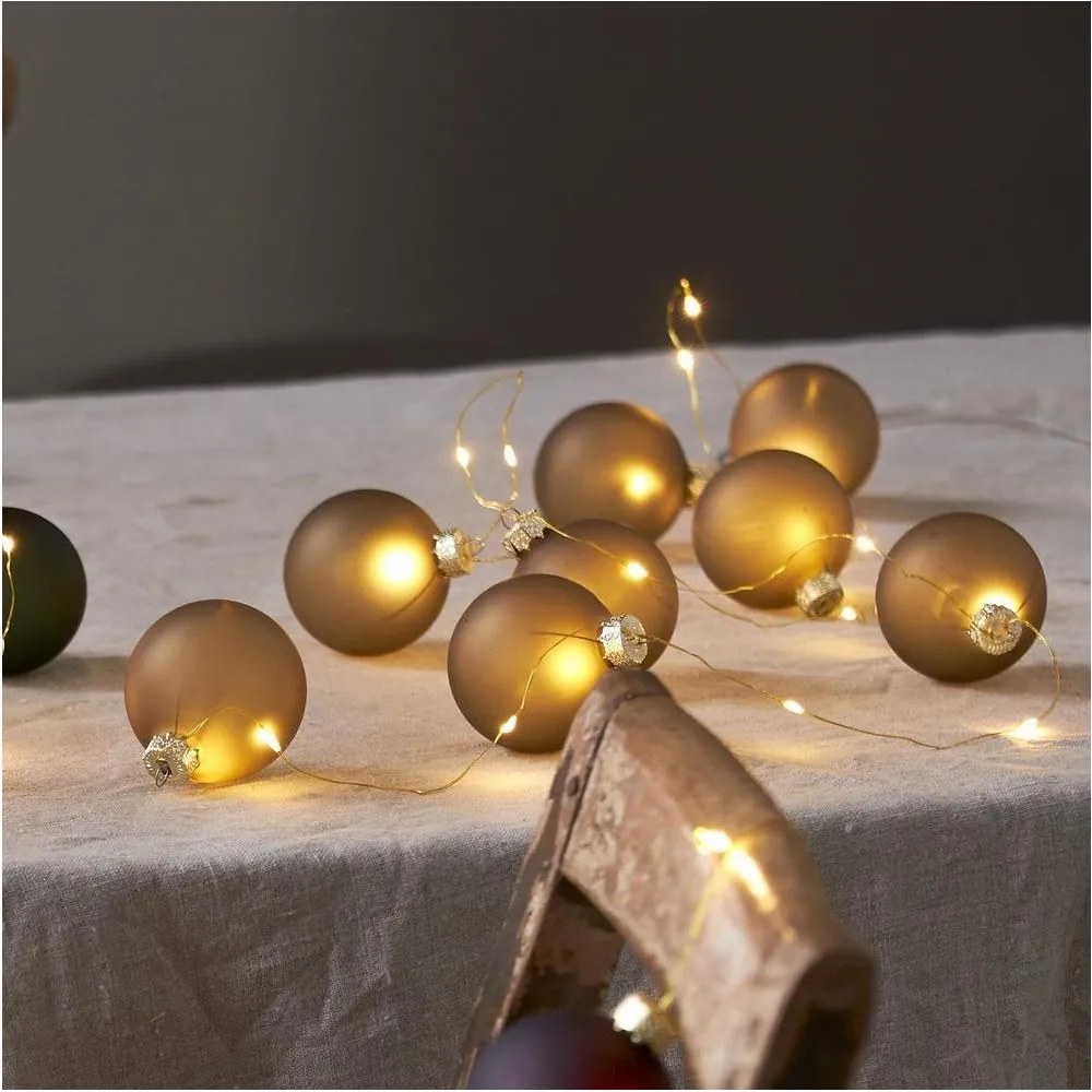 Eglo 411557 - светлинен гирлянд BLISS 22xLED/3xAA 2,6m топла бяла