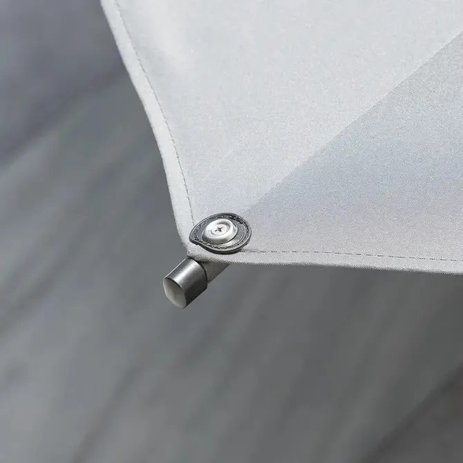 Градински чадър със странична стойка Hesperide Manoa, 3 m - Кехлибар