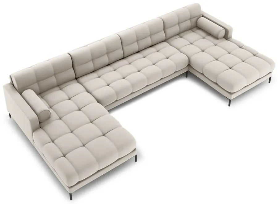 Бежов ъглов диван ("U" форма) Bali – Cosmopolitan Design