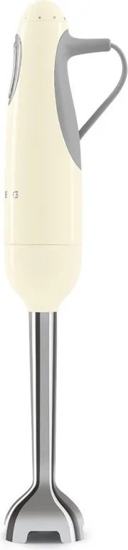 Пасатор Smeg HBF11CREU, 700 W, 14850 об/мин, Турбо функция, Противоплъзгаща дръжка, Крем