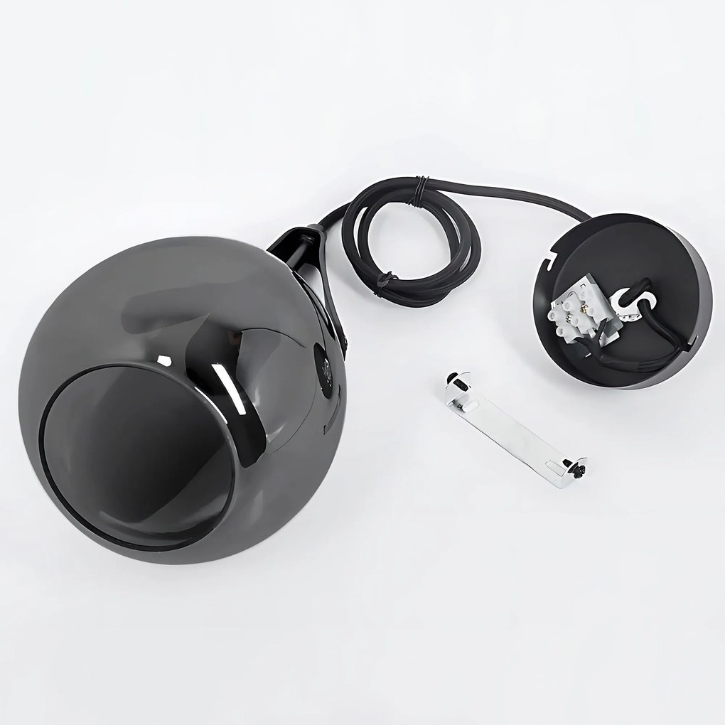 Плафон APP1774-1CP BLACK GREY