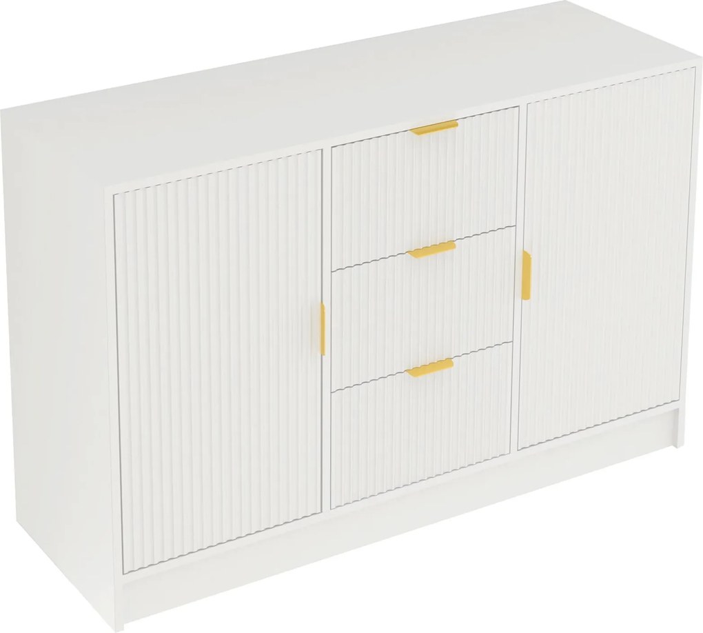 Бюфет Allegro-Бял