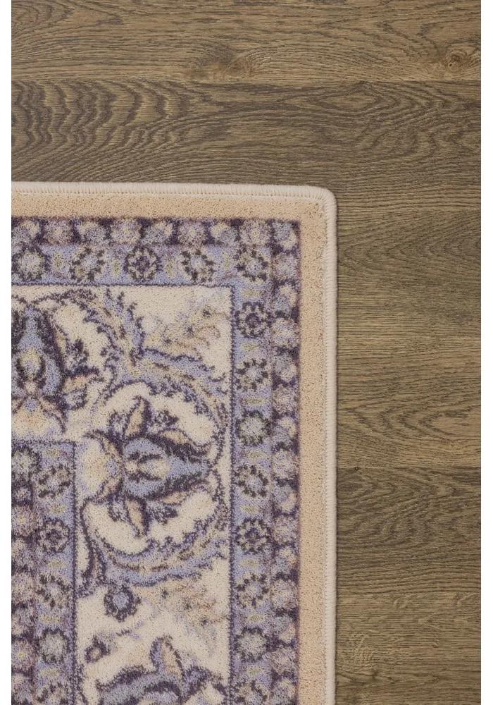 Кремав вълнен килим 133x180 cm Philip - Agnella
